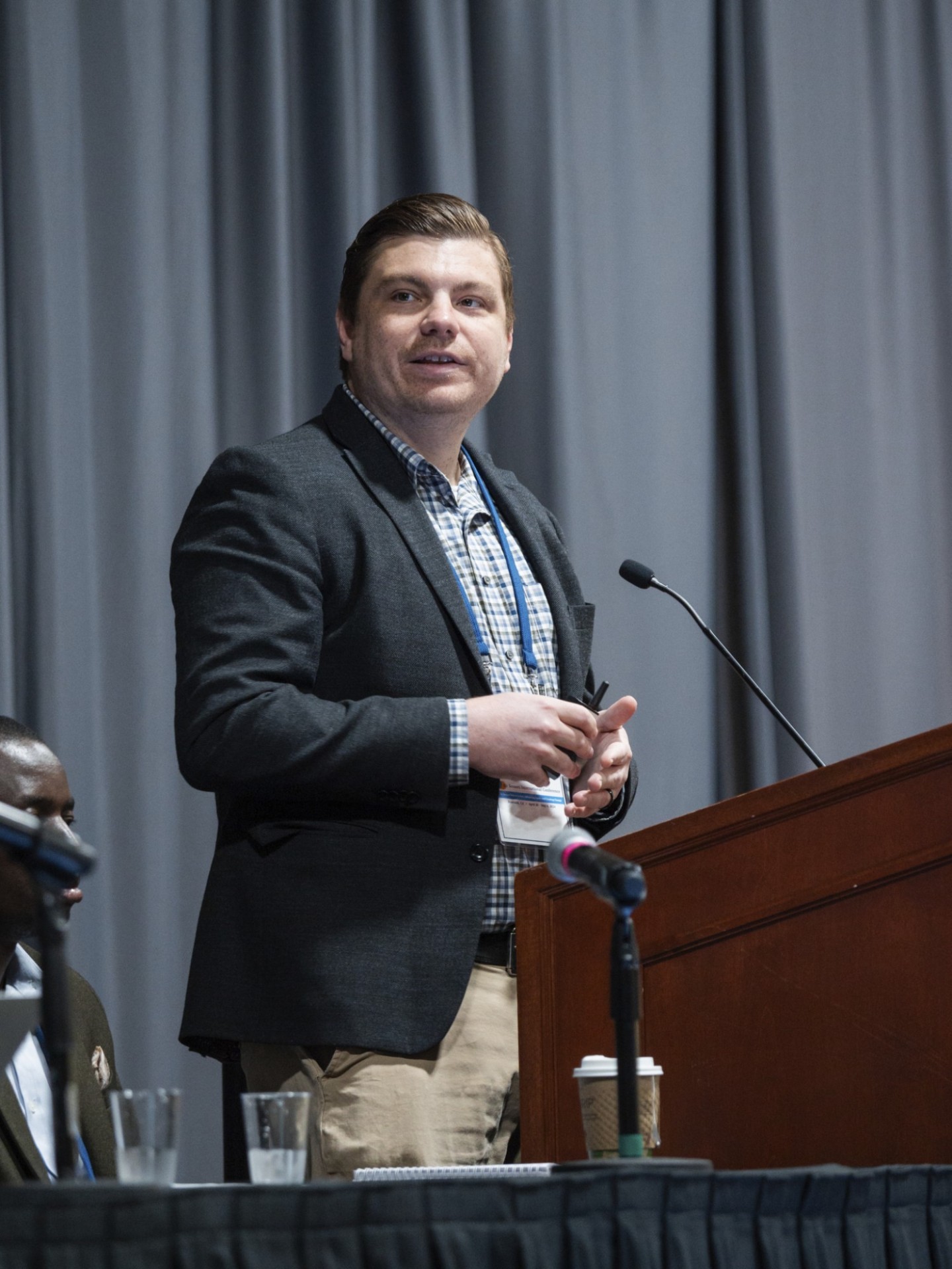 dan presenting plenary talk