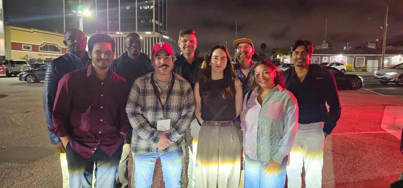 Some of the group at ASIC2026, Los Angeles