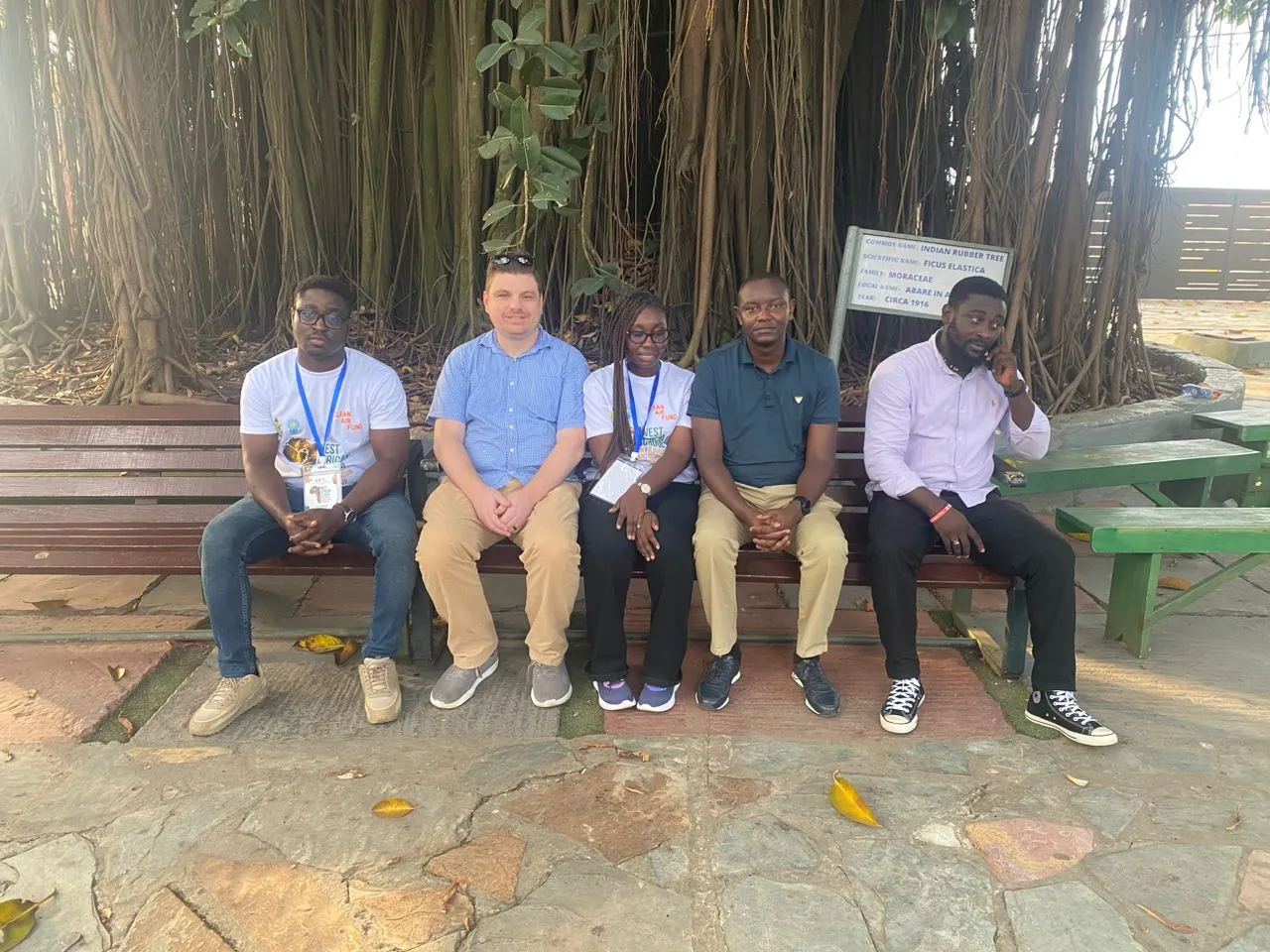 Dan and co at Kumasi
