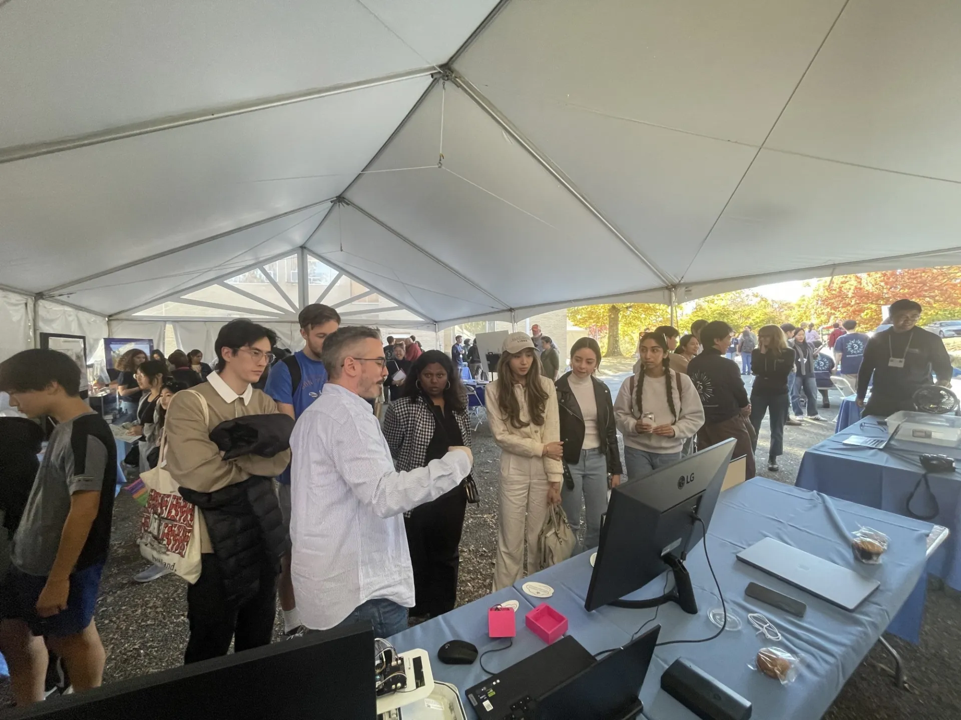 crowd at Open House