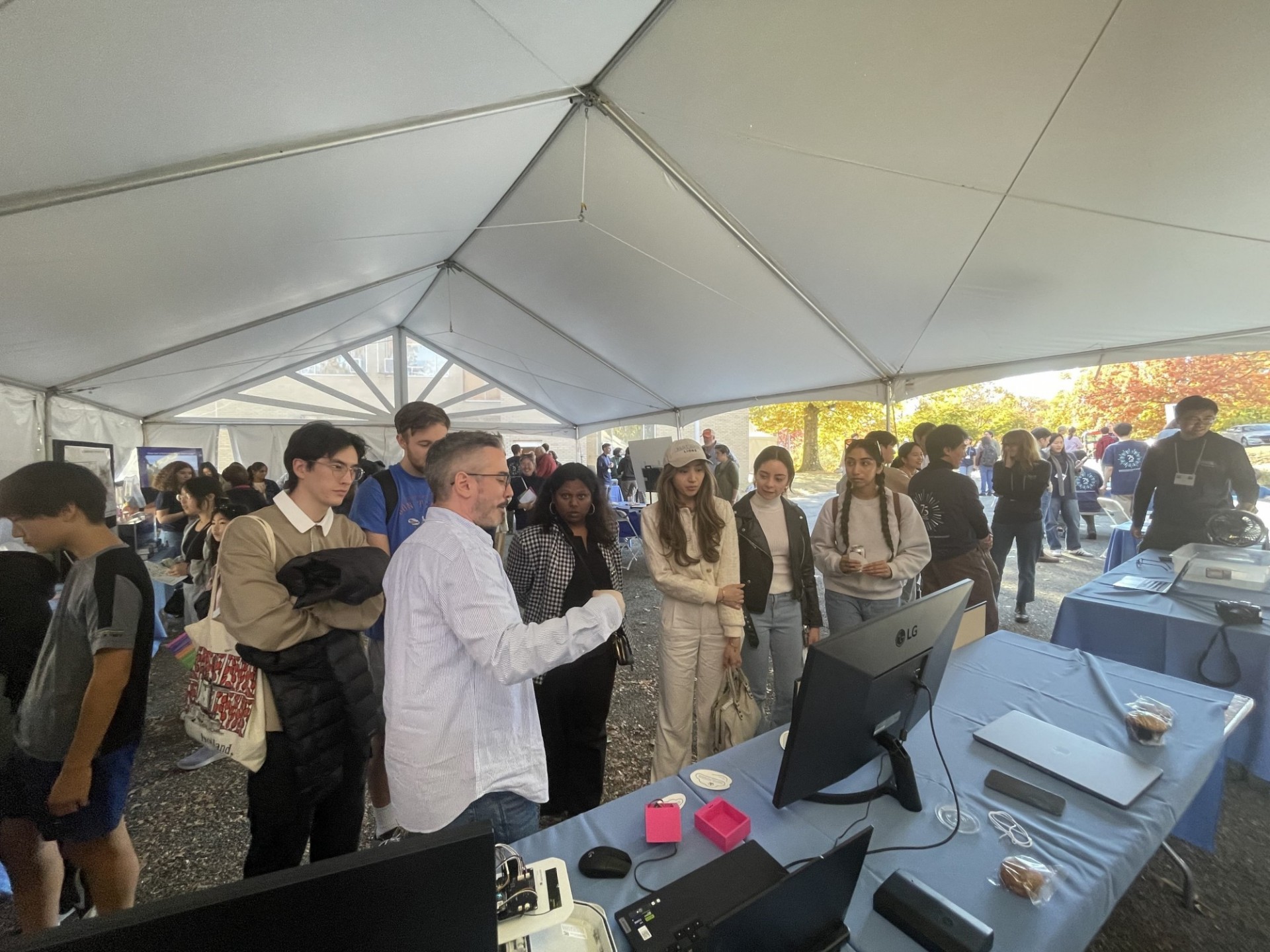 crowd at Open House
